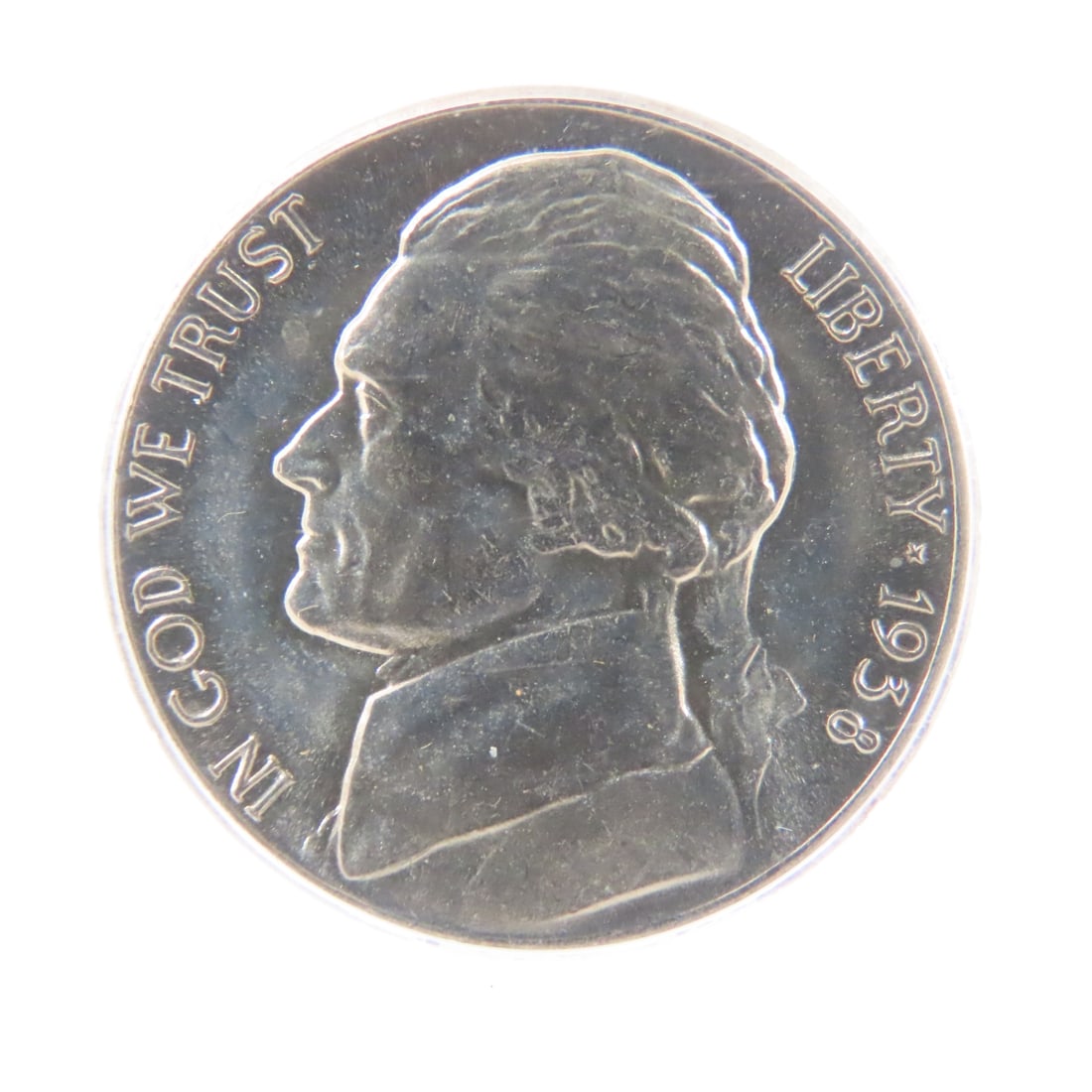 1938 D Jefferson Nickel PCGS MS64 - 2