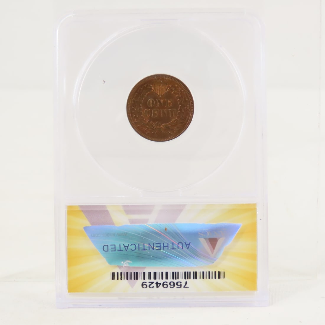 1901 Indian Head Cent ANACS MS64 - 3