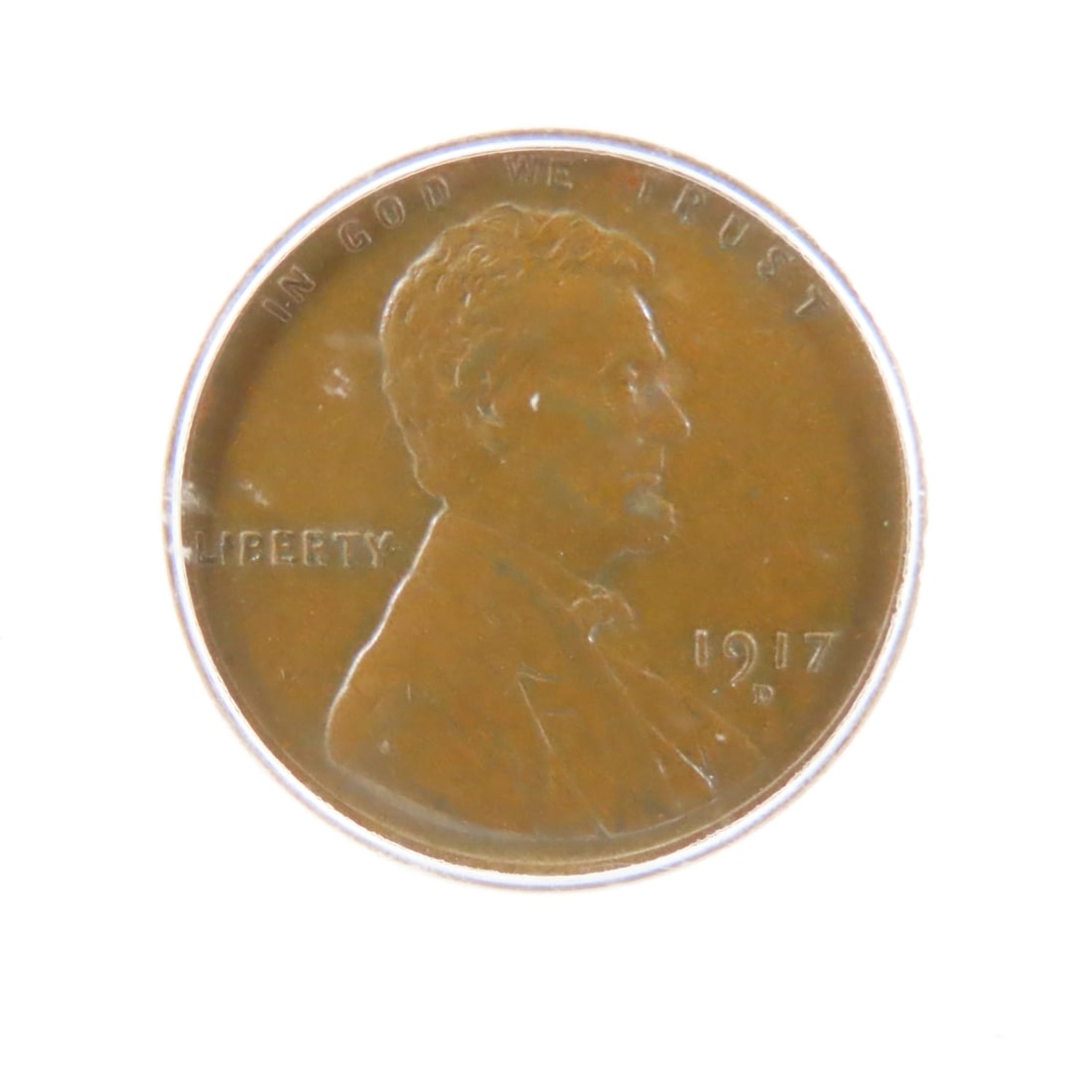 1917 D Lincoln Head Wheat Cent ICG AU58 - 2
