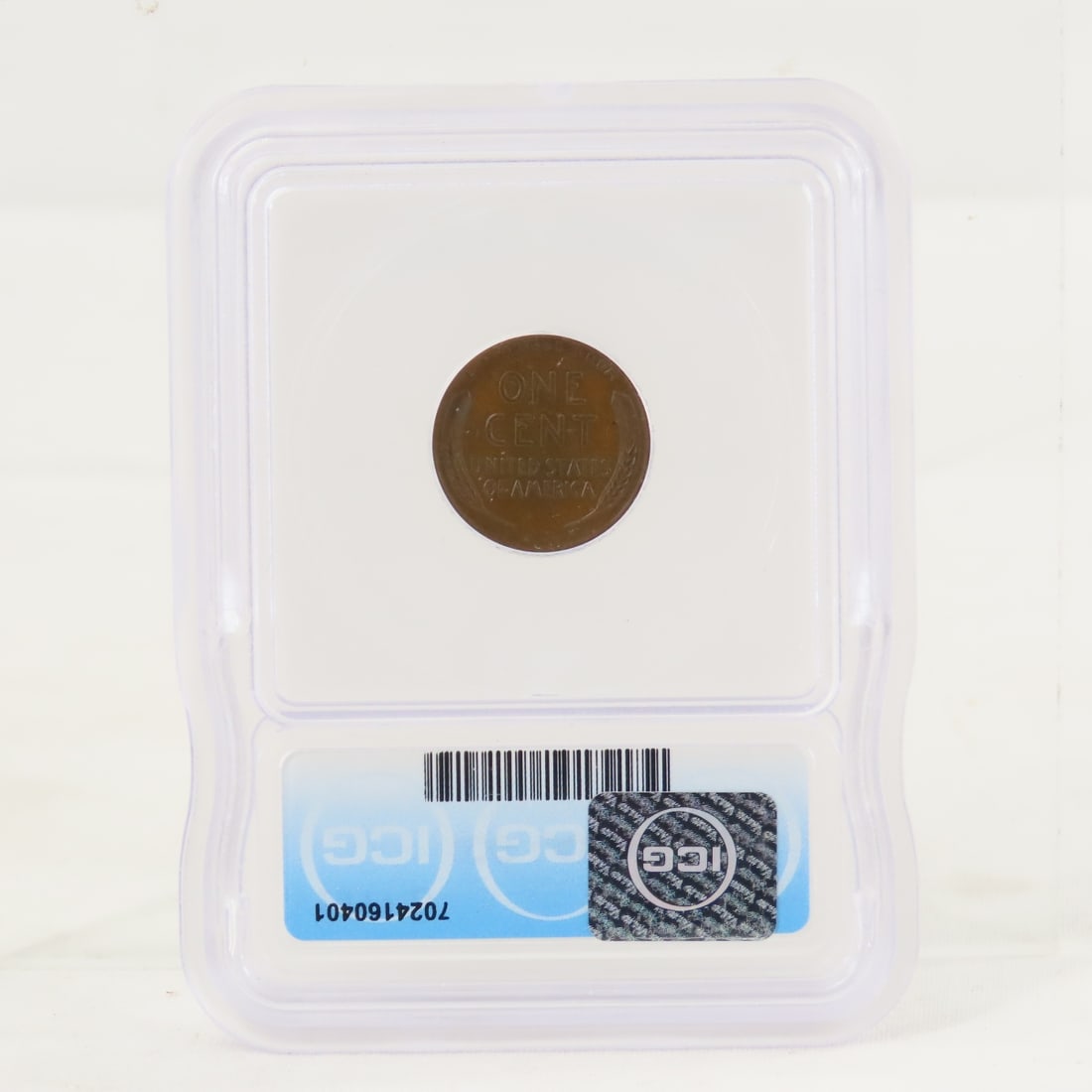 1917 D Lincoln Head Wheat Cent ICG AU58 - 3