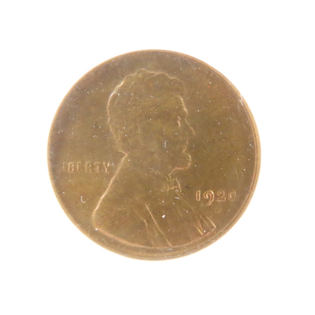 1920 S Lincoln Head Wheat Cent ANACS MS63RB - 2