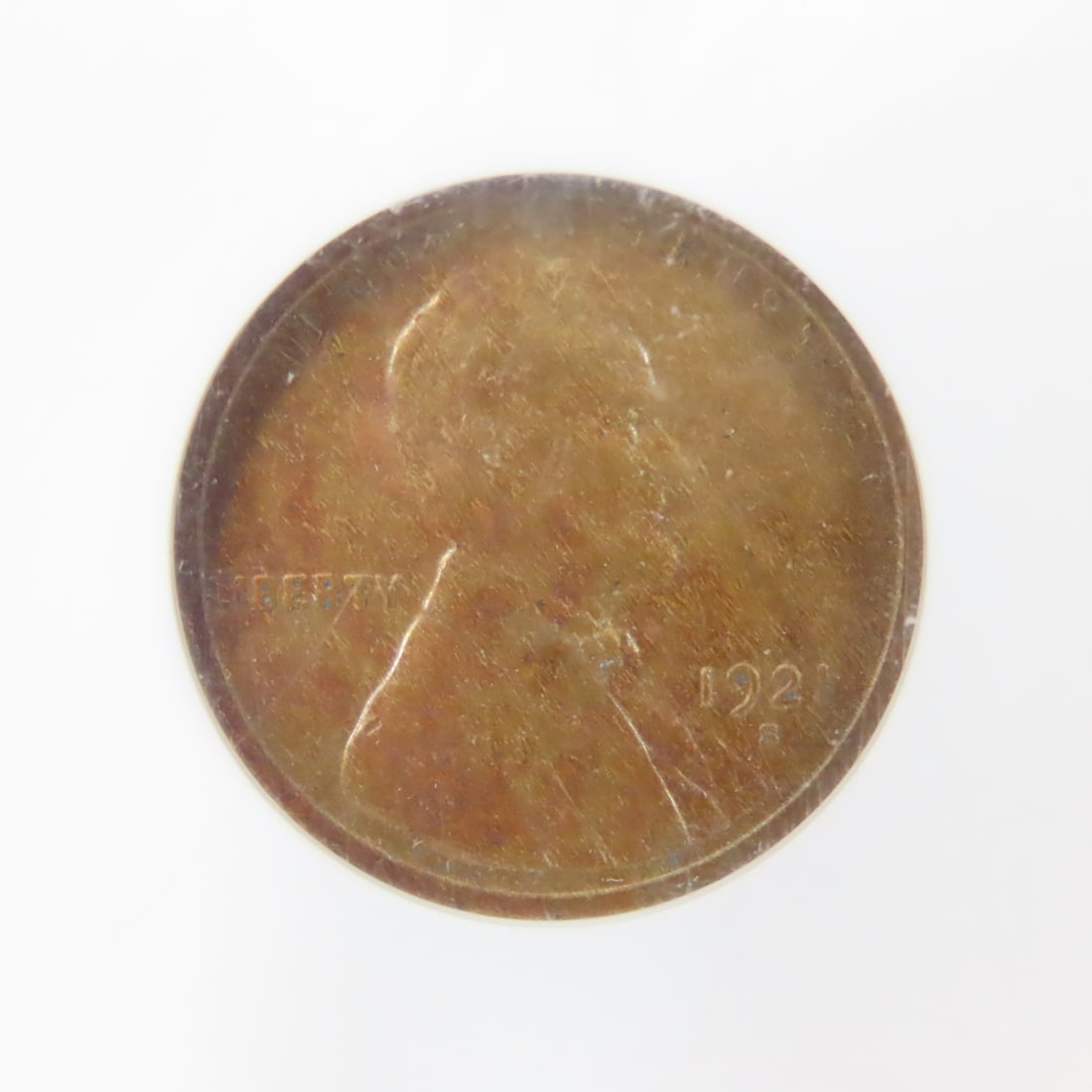 1921 S Lincoln Head Wheat Cent NGC AU53BN - 2