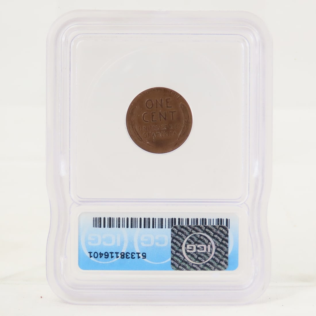 1928 D Lincoln Head Wheat Cent ICG MS63BN - 3