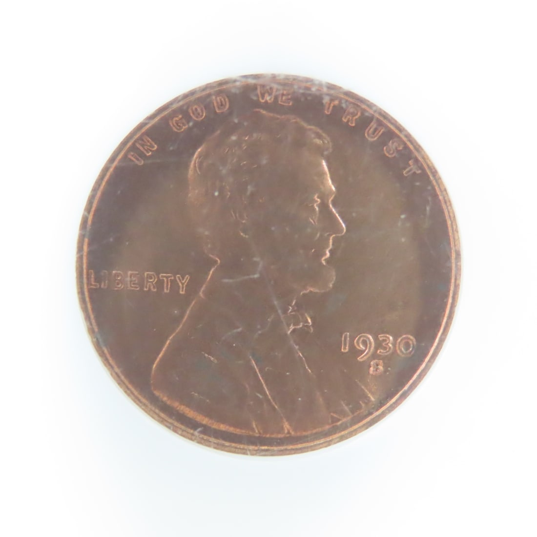 1930 S Lincoln Head Wheat Cent NGC MS64RD - 2