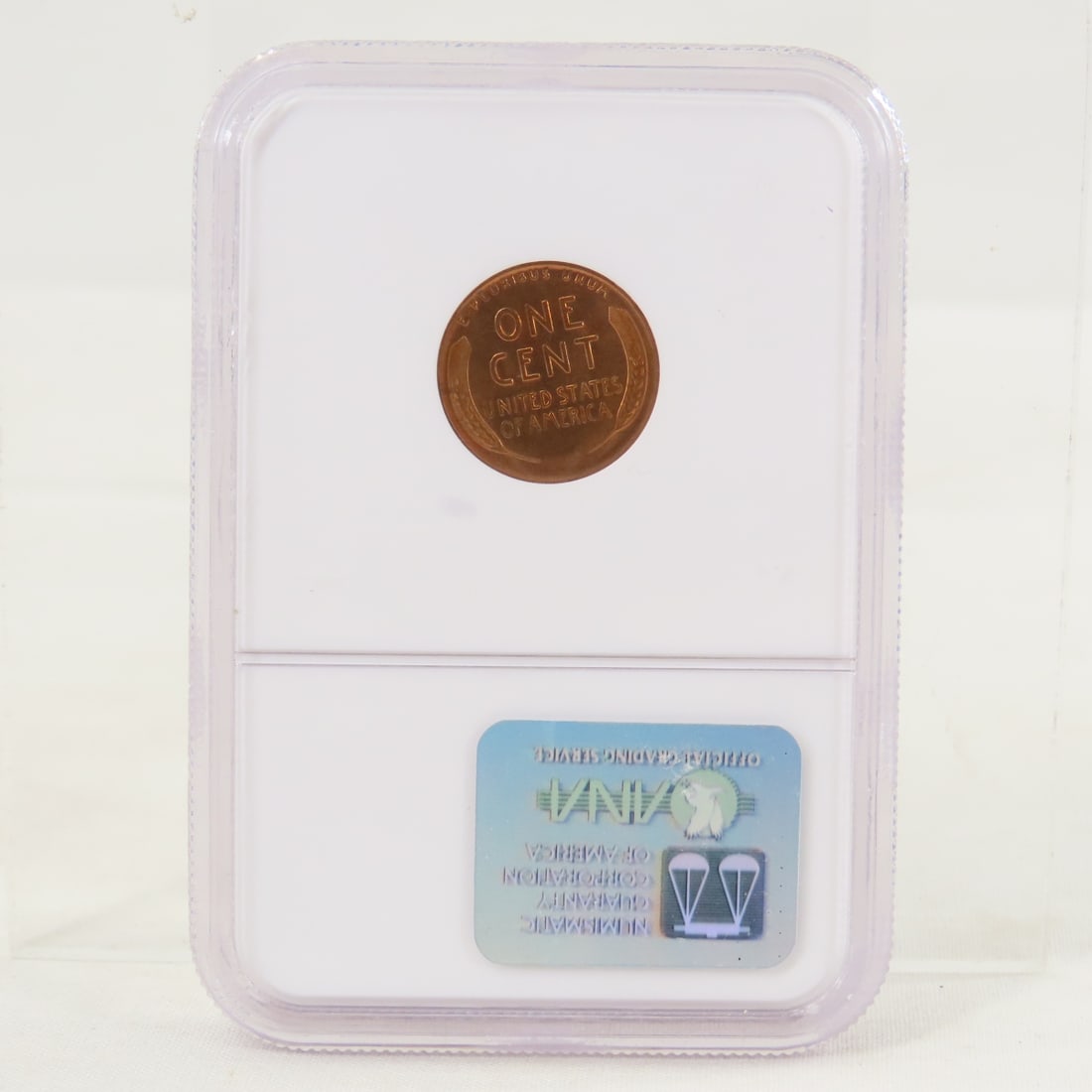 1933 D Lincoln Head Wheat Cent NGC MS65RD - 3
