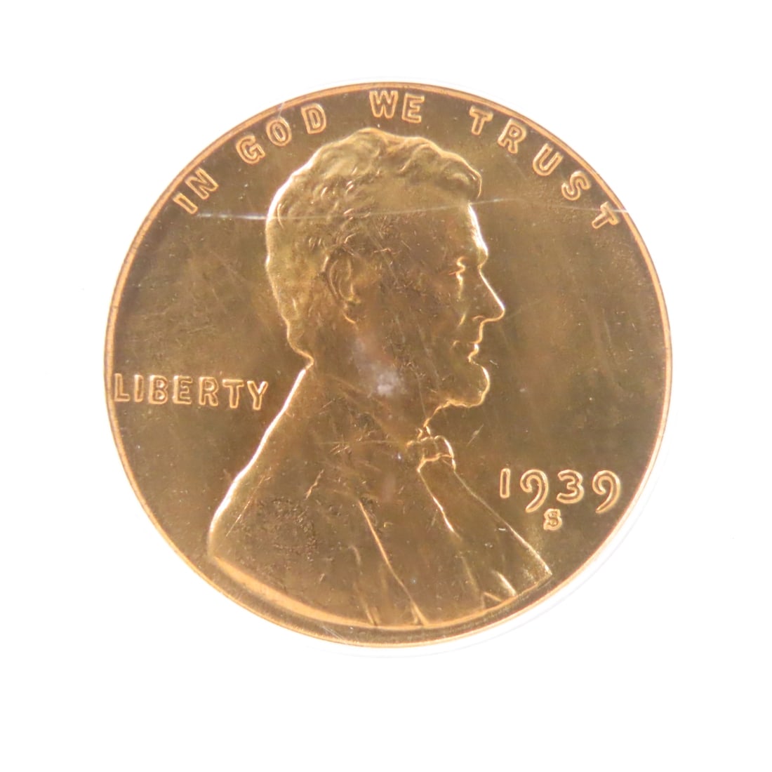 1939 S MS65RD & D MS64RD Lincoln Head Wheat Cents - 4