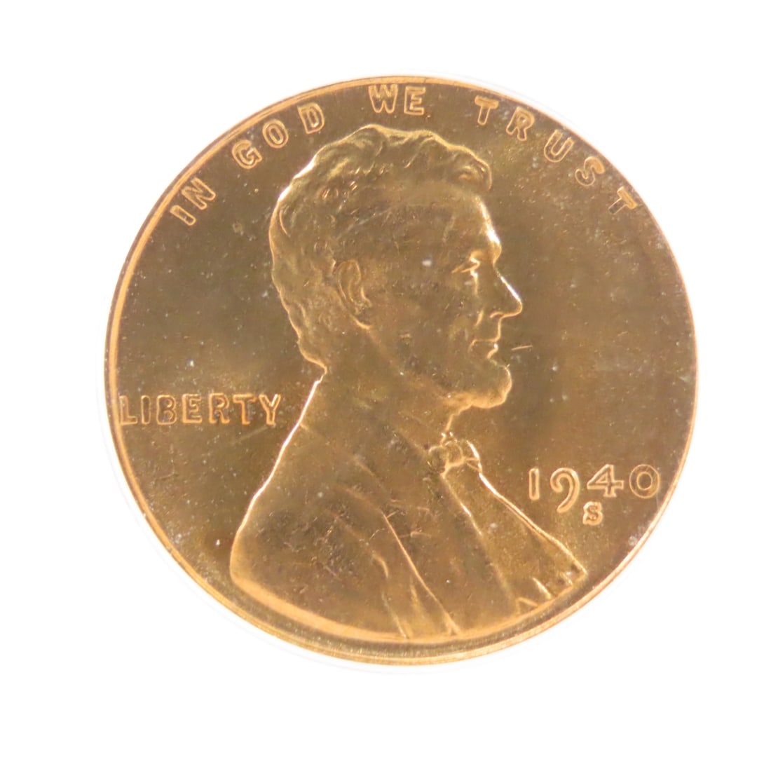 1940 S Lincoln Head Wheat Cent PCGS MS66RD - 2