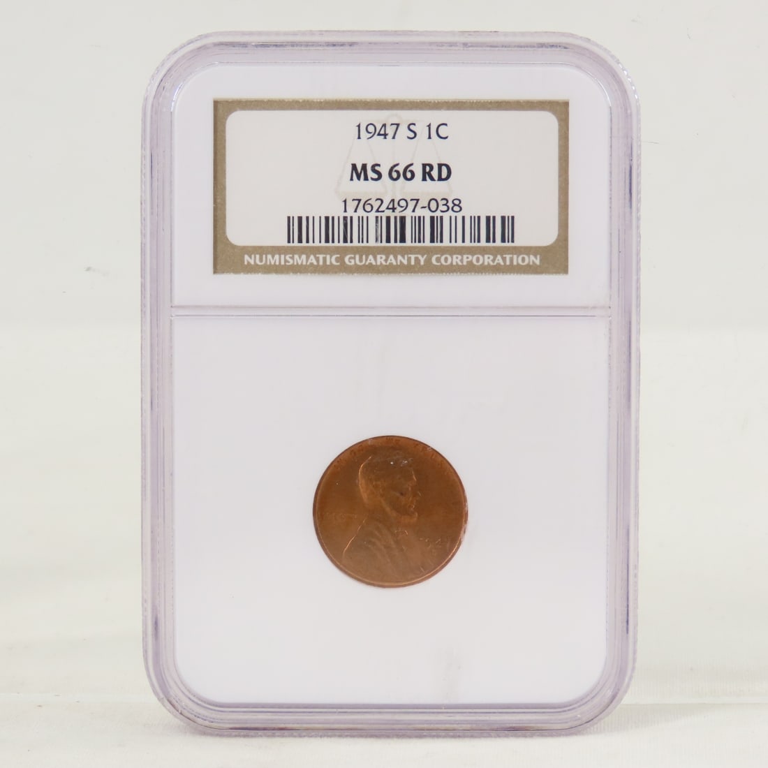 1946 S & 1947 S Lincoln Head Wheat Cents- MS66RD - 7