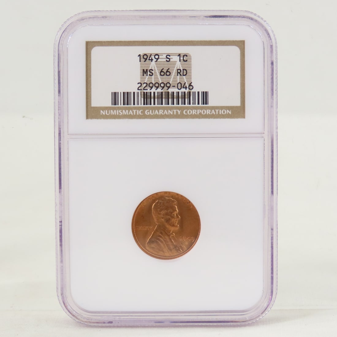 4 NGC MS66RD Lincoln Wheat Cents 1947-1950 - 11