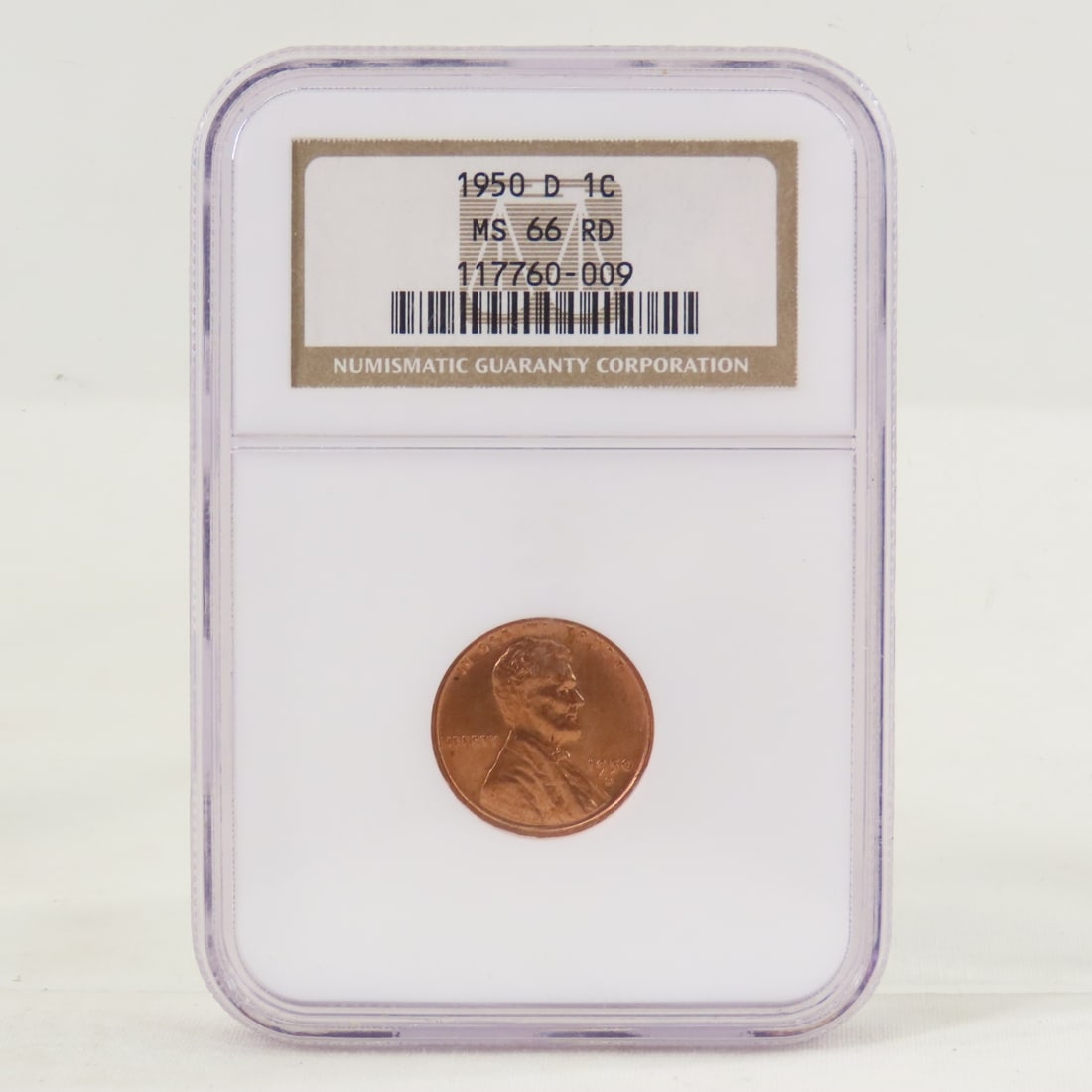 4 NGC MS66RD Lincoln Wheat Cents 1947-1950 - 15