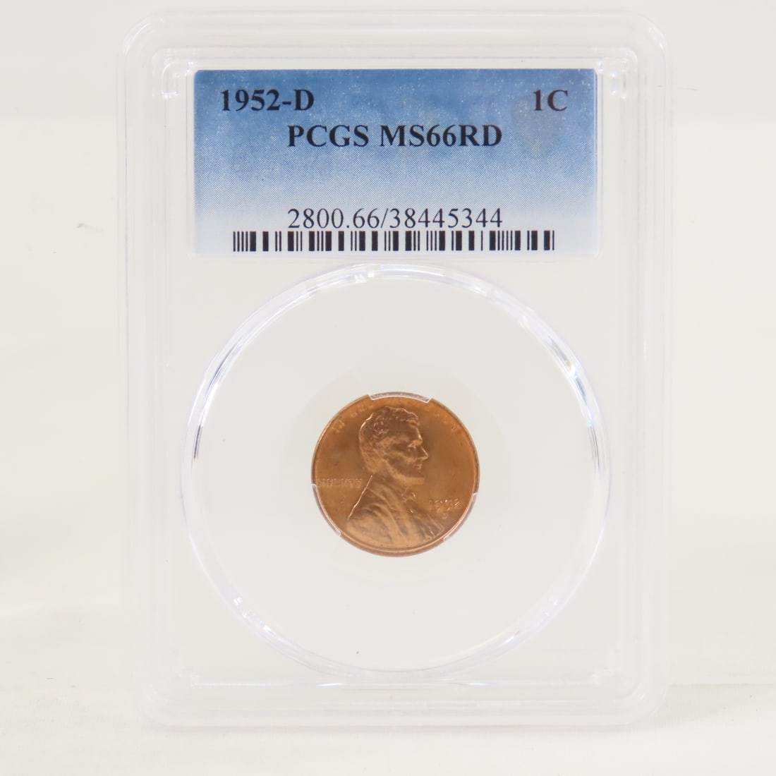 1952 D MS66RD & 1953 D MS66RD Lincoln Wheat Cents - 3