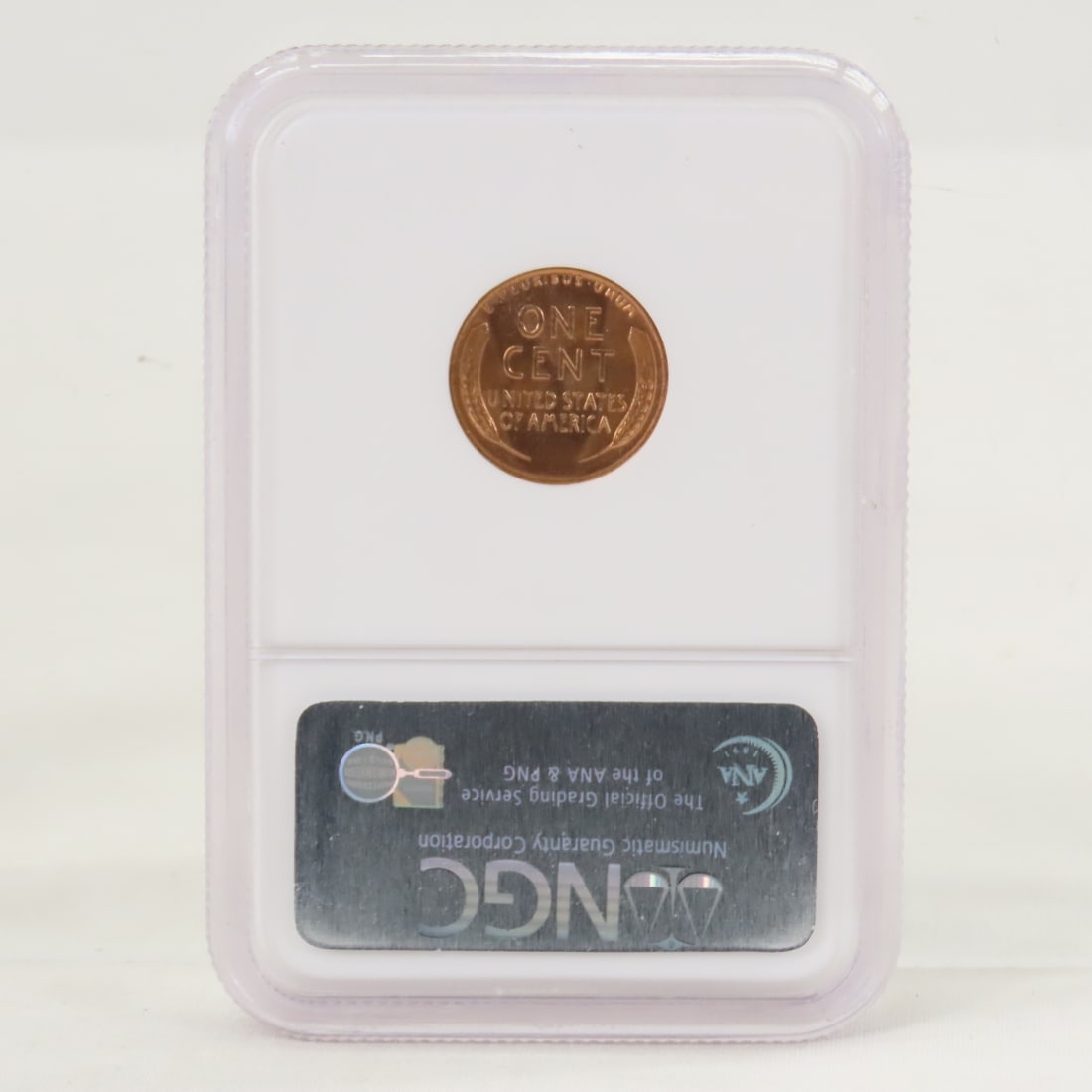 1954 D MS66RD & 1955 S MS66RD Lincoln Wheat Cents - 5