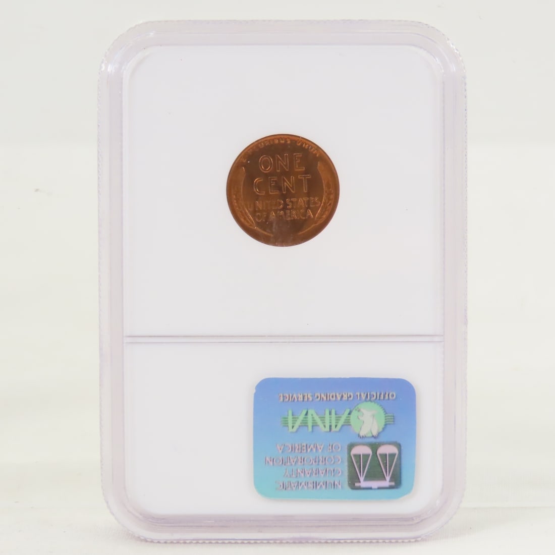 1954 D MS66RD & 1955 S MS66RD Lincoln Wheat Cents - 9
