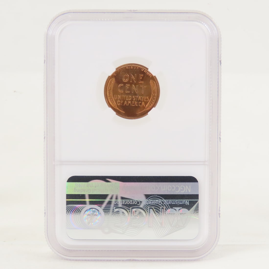 1958 D MS66RD & 1959 D MS66RD Lincoln Wheat Cents - 5