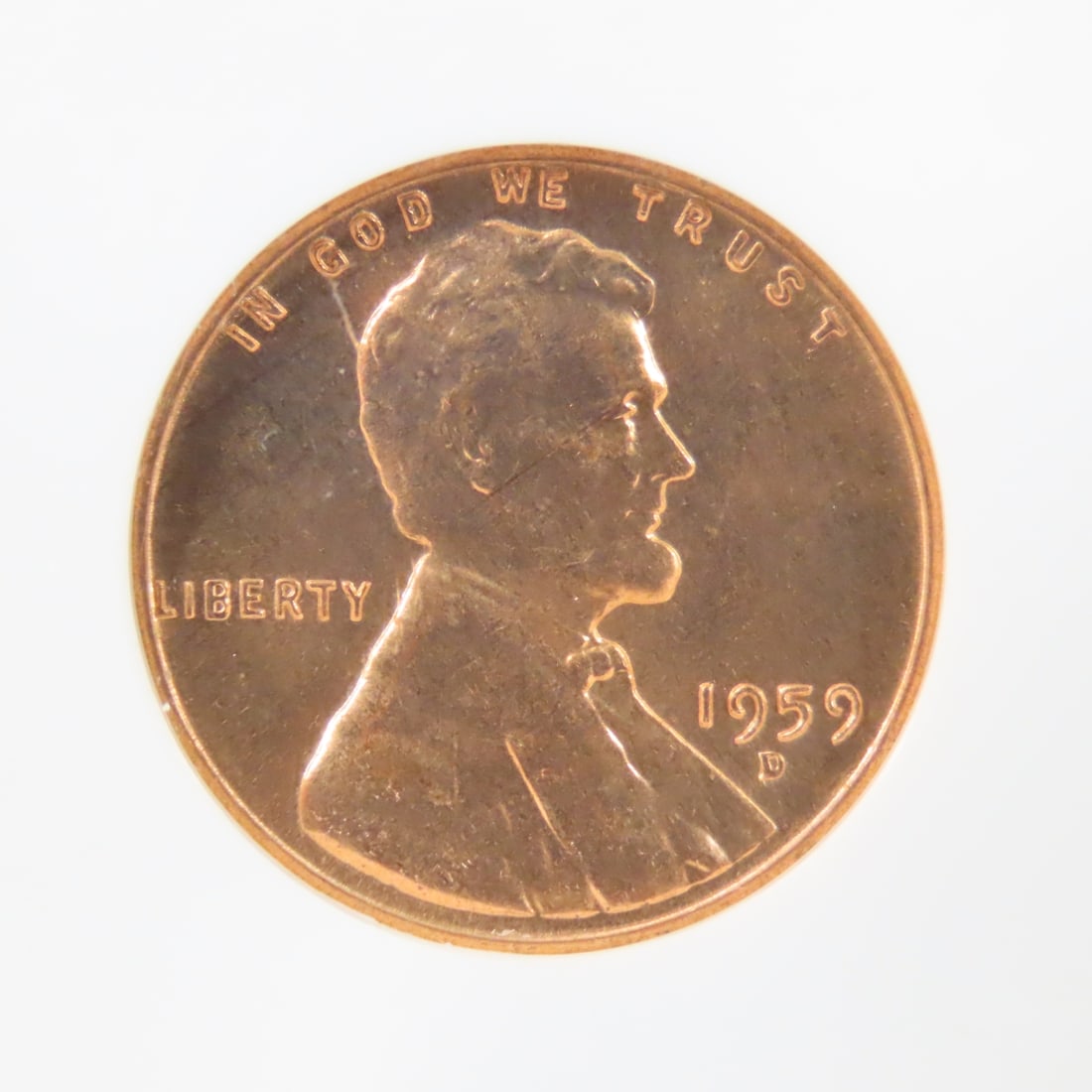 1958 D MS66RD & 1959 D MS66RD Lincoln Wheat Cents - 8