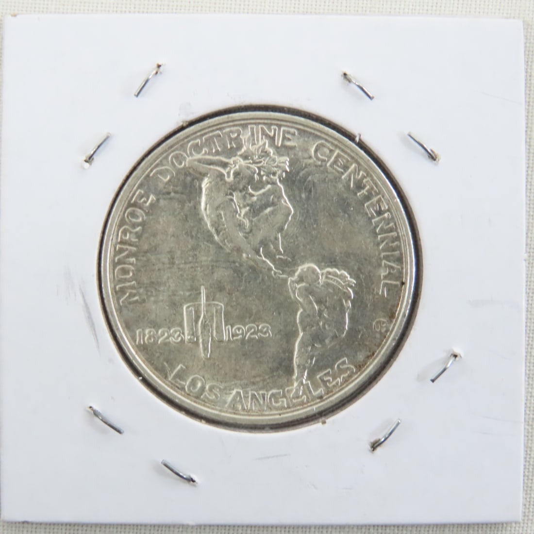1923 S Monroe Doctrine Centennial Half Dollar - 3