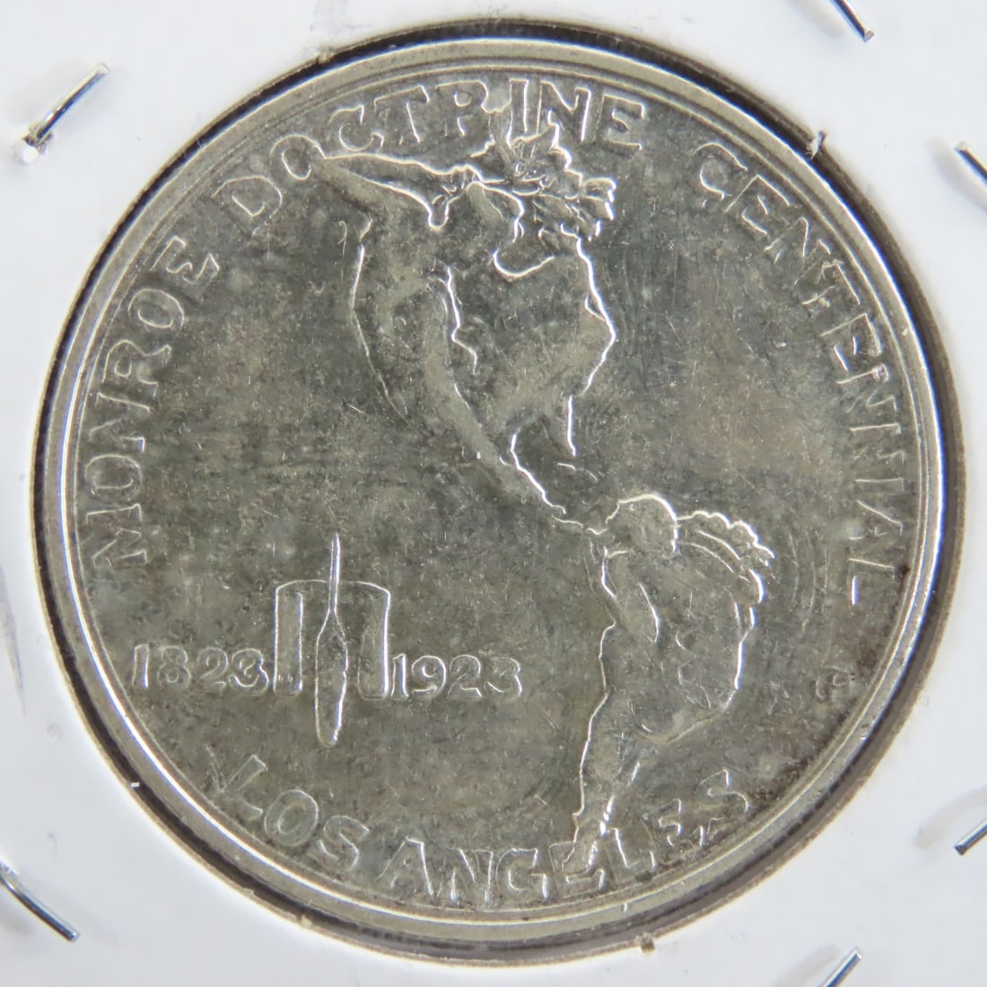 1923 S Monroe Doctrine Centennial Half Dollar - 4