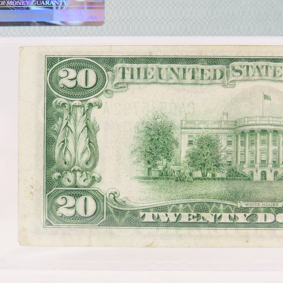 1934 $20 Fed Res Note Philadelphia PMG 30 VF - 5