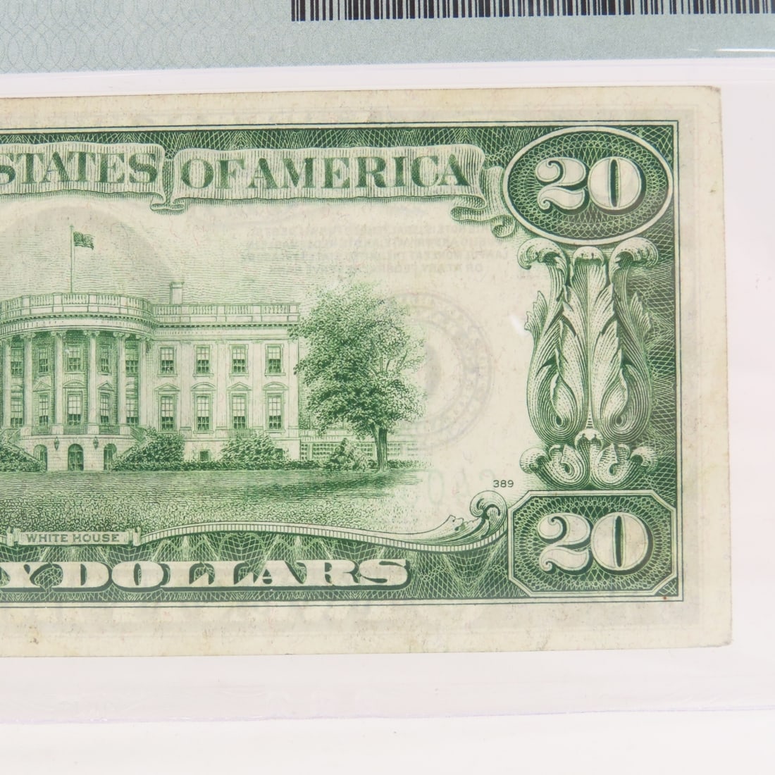 1934 $20 Fed Res Note Philadelphia PMG 30 VF - 6