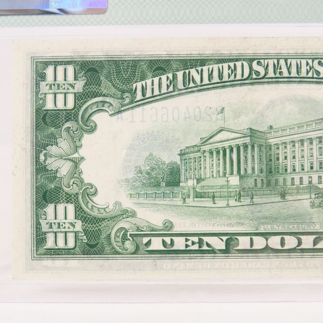 1934 C $10 Silver Certificate PMG 65 Gem Unc - 5