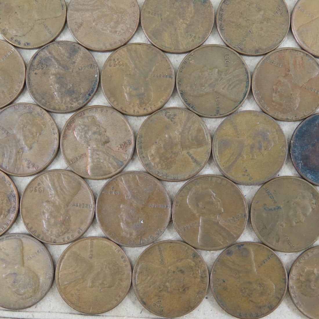 100+ Wheat Cents, Barber & Washington Quarters - 12
