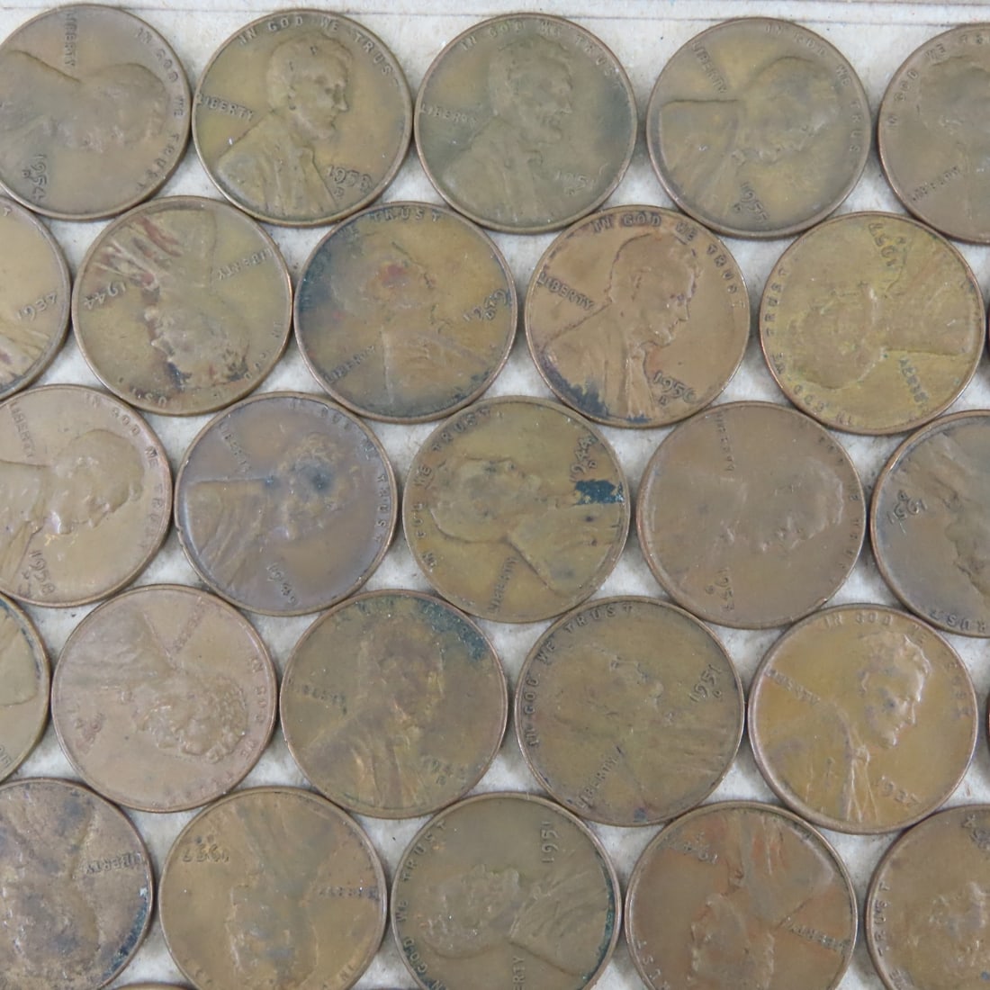 100+ Wheat Cents, Barber & Washington Quarters - 7