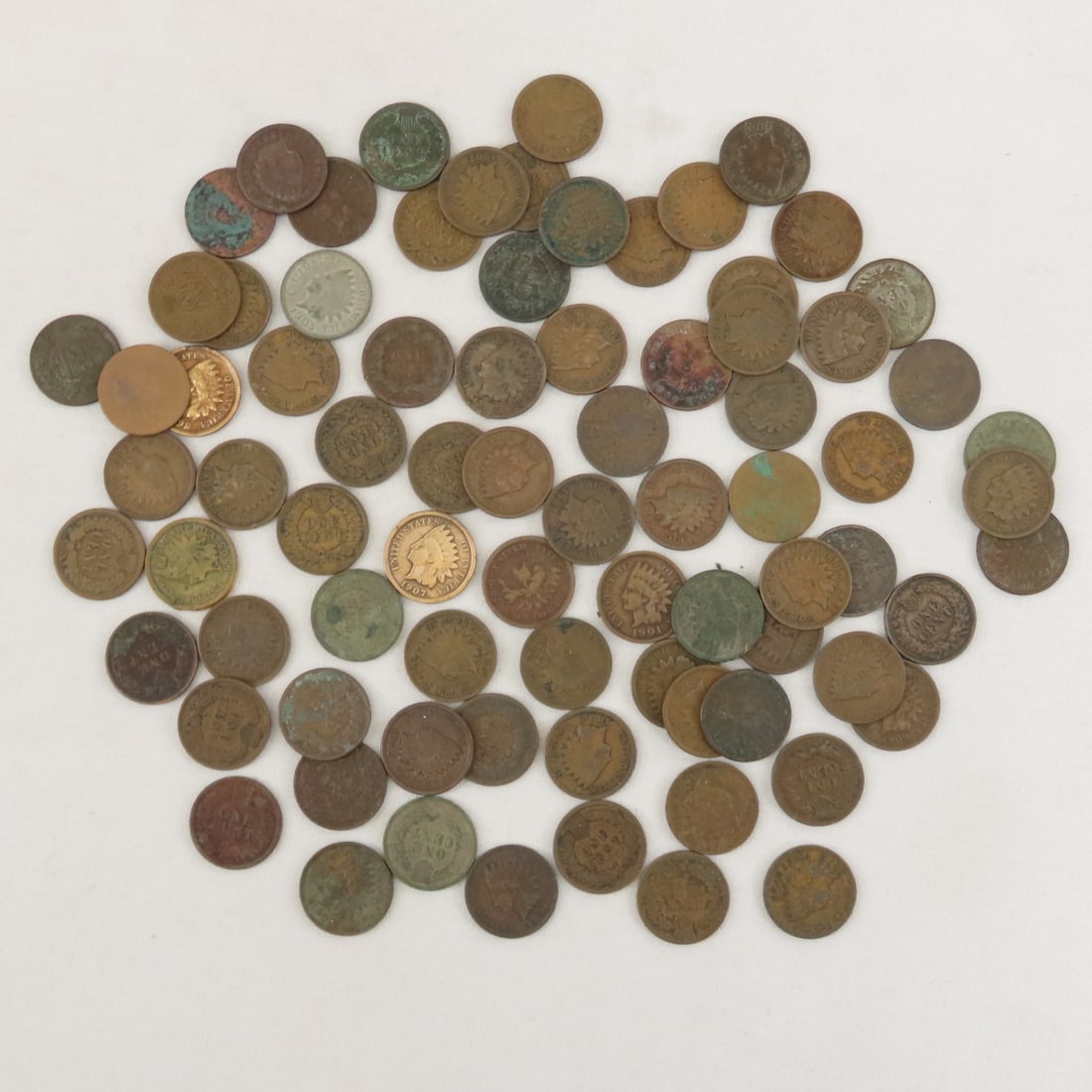 80+ Indian Head Cents 1863-1909 - 10