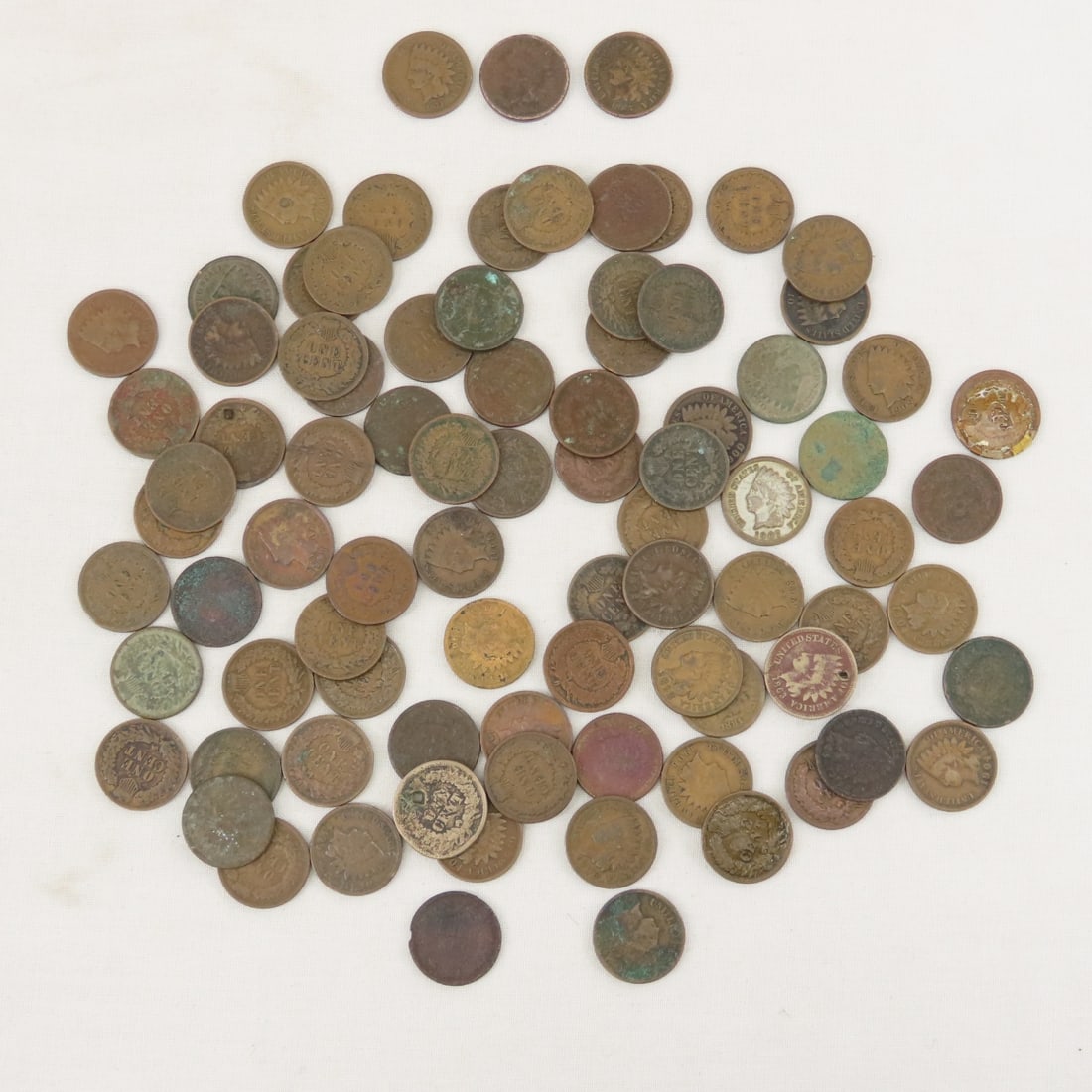 80+ Indian Head Cents 1863-1909 (1 of 14)