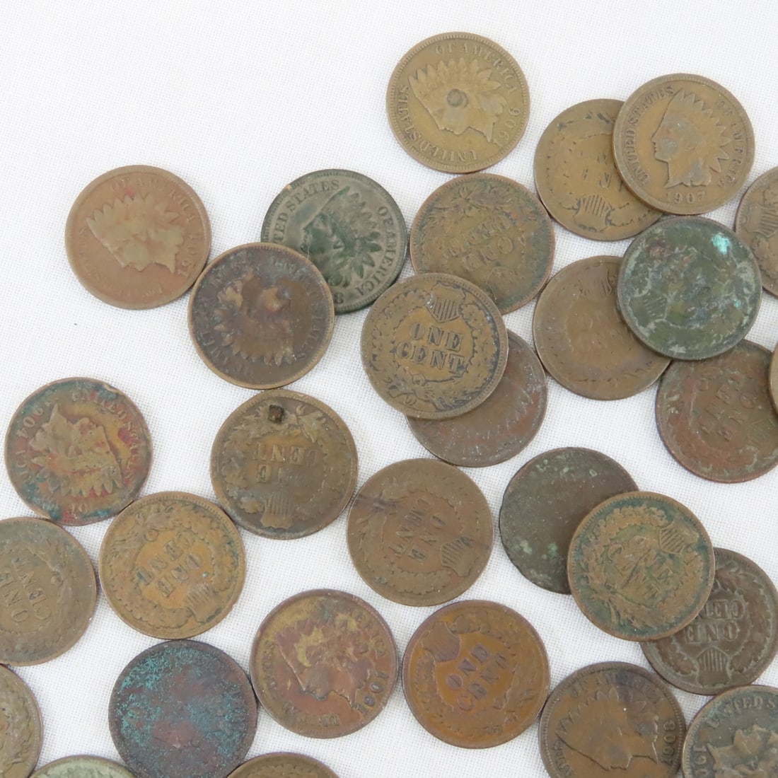 80+ Indian Head Cents 1863-1909 - 9