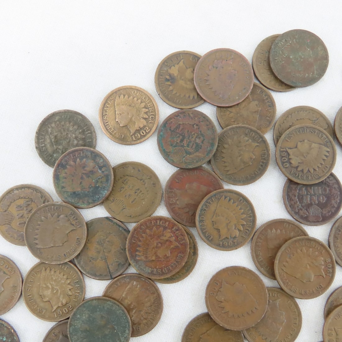 125+ Indian Head Cents 1863-1909 - 11