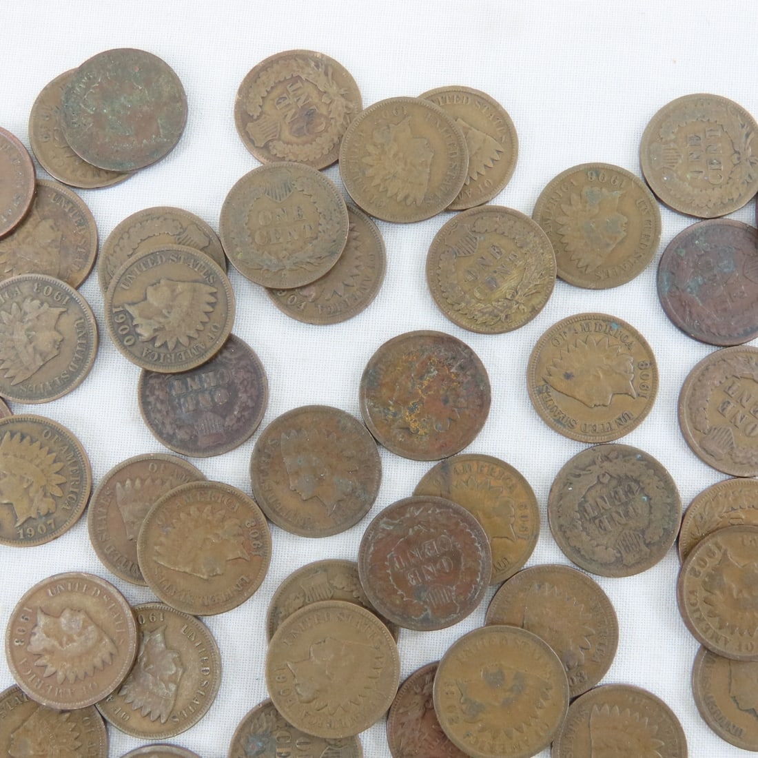 125+ Indian Head Cents 1863-1909 - 12