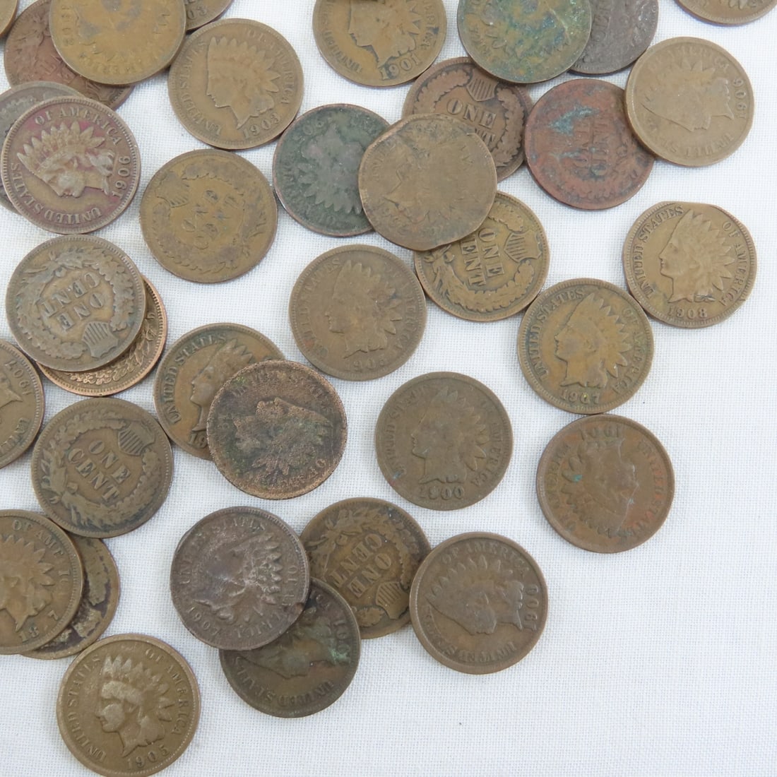 125+ Indian Head Cents 1863-1909 - 14