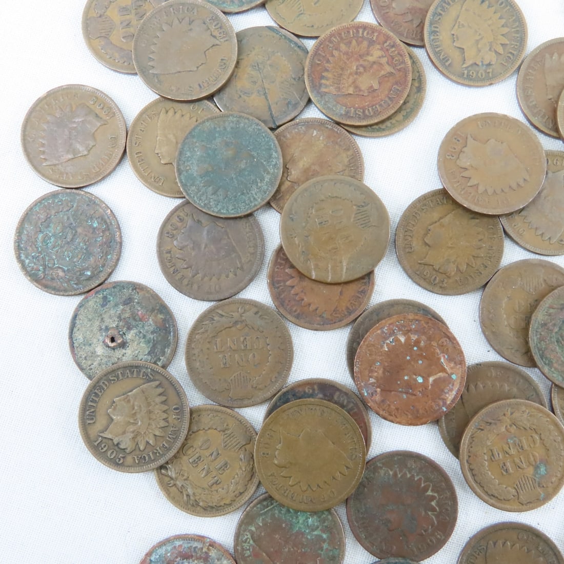 125+ Indian Head Cents 1863-1909 - 17