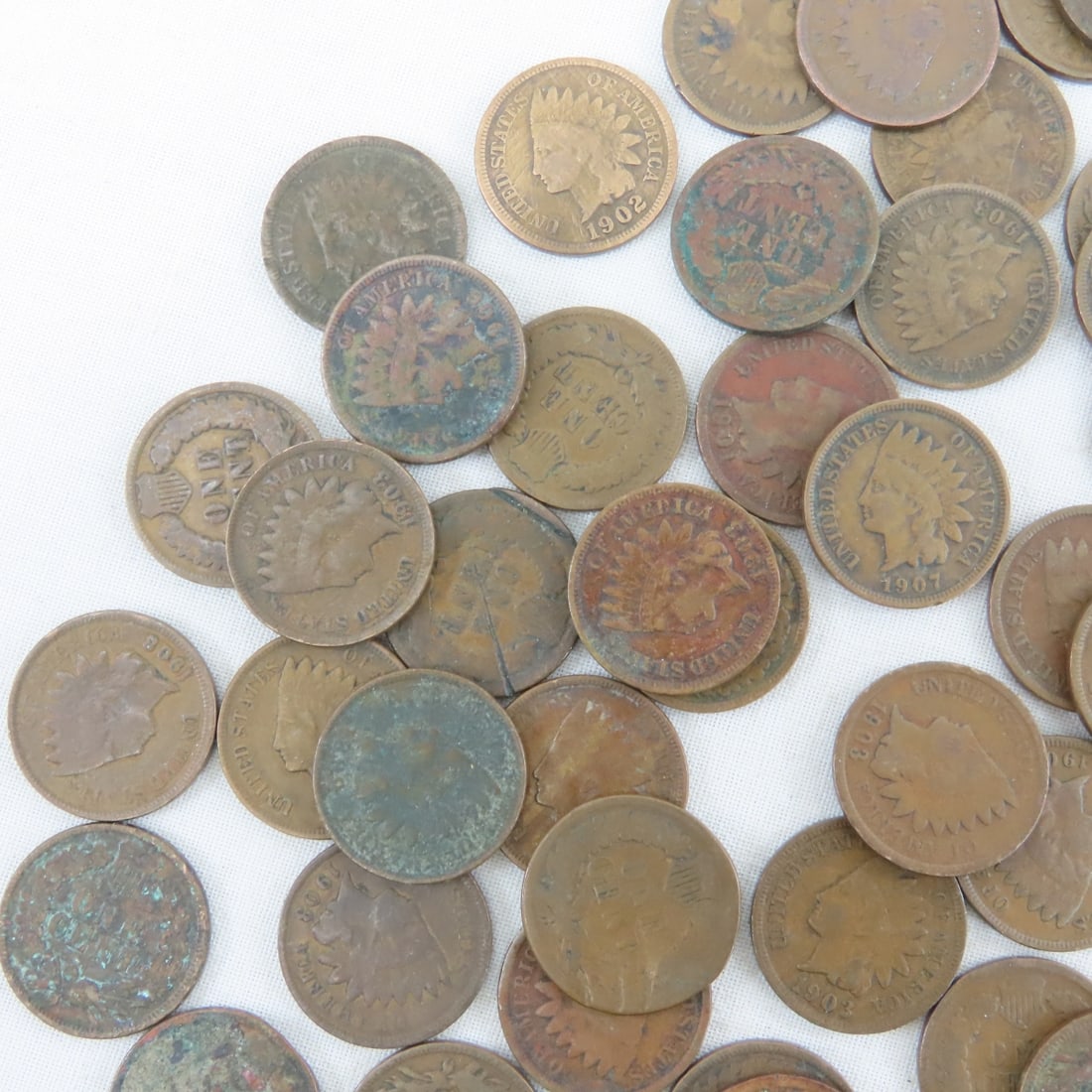125+ Indian Head Cents 1863-1909 - 18