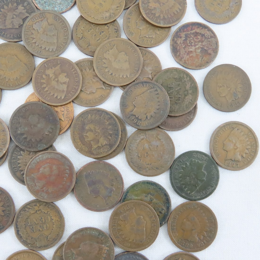 125+ Indian Head Cents 1859-1909 - 12