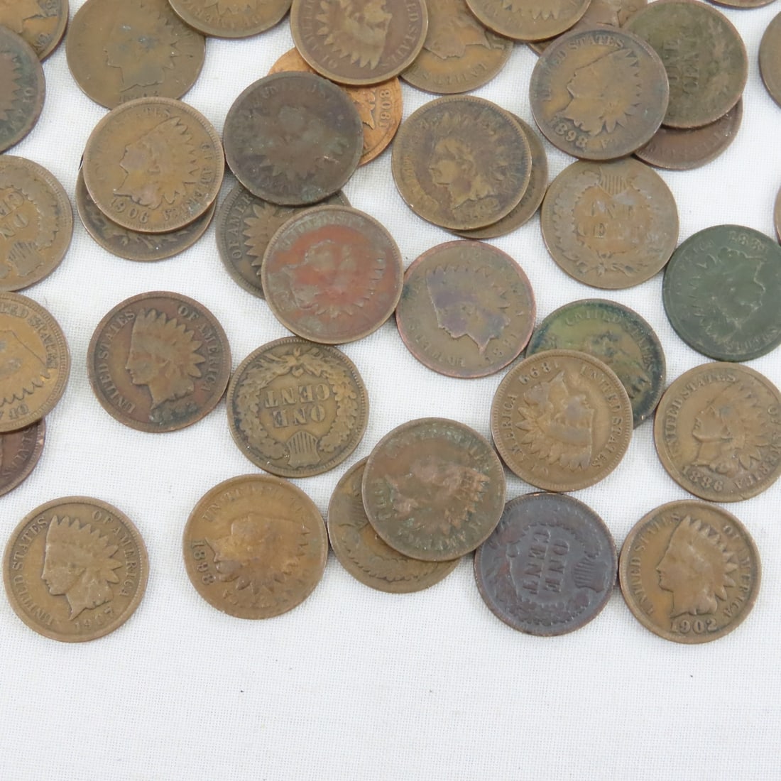 125+ Indian Head Cents 1859-1909 - 13
