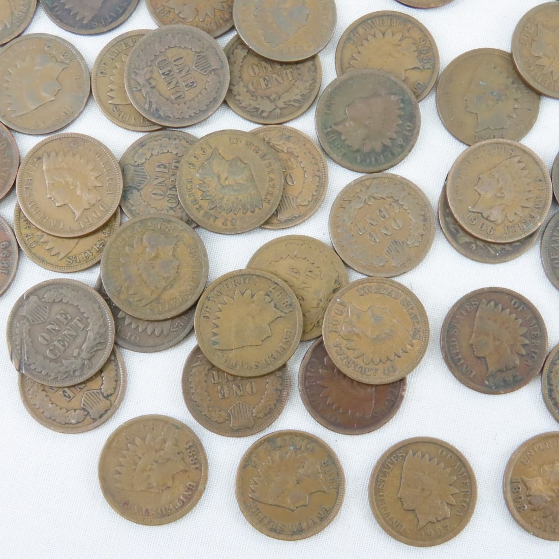125+ Indian Head Cents 1859-1909 - 14