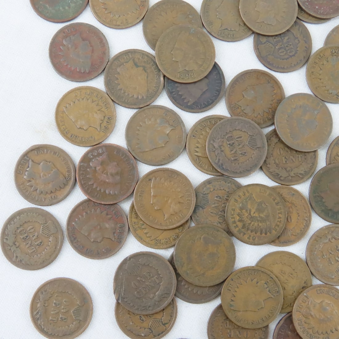 125+ Indian Head Cents 1859-1909 - 15