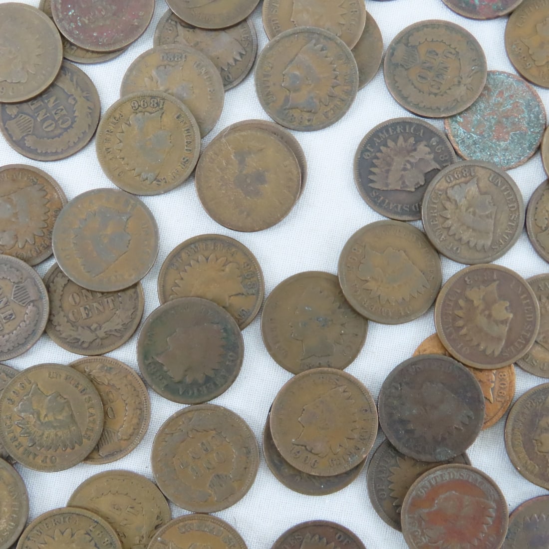 125+ Indian Head Cents 1859-1909 - 16