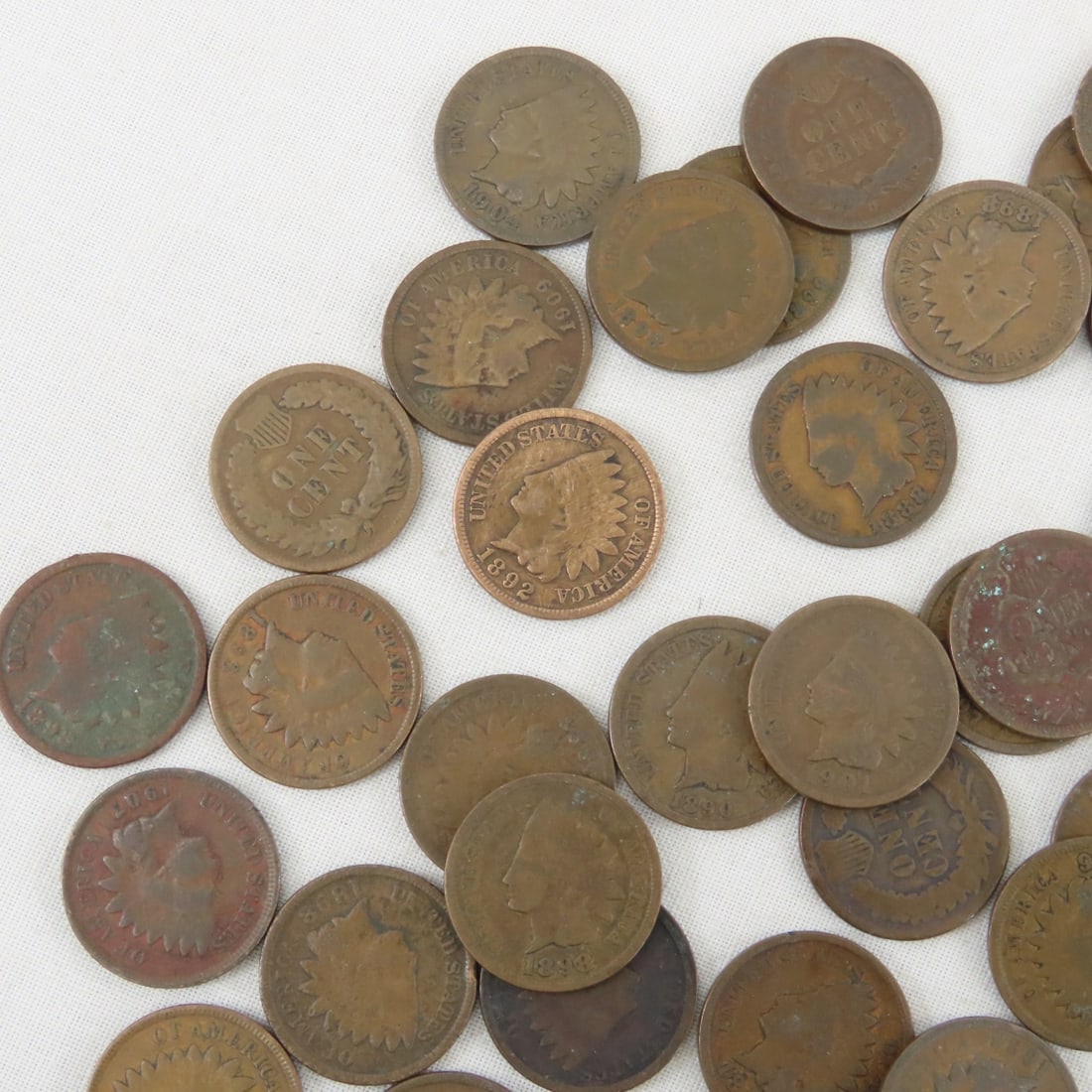 125+ Indian Head Cents 1859-1909 - 9