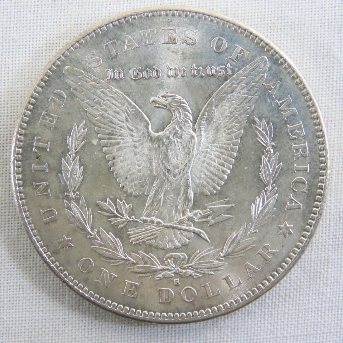 1878 S Morgan Silver Dollar BU - 2