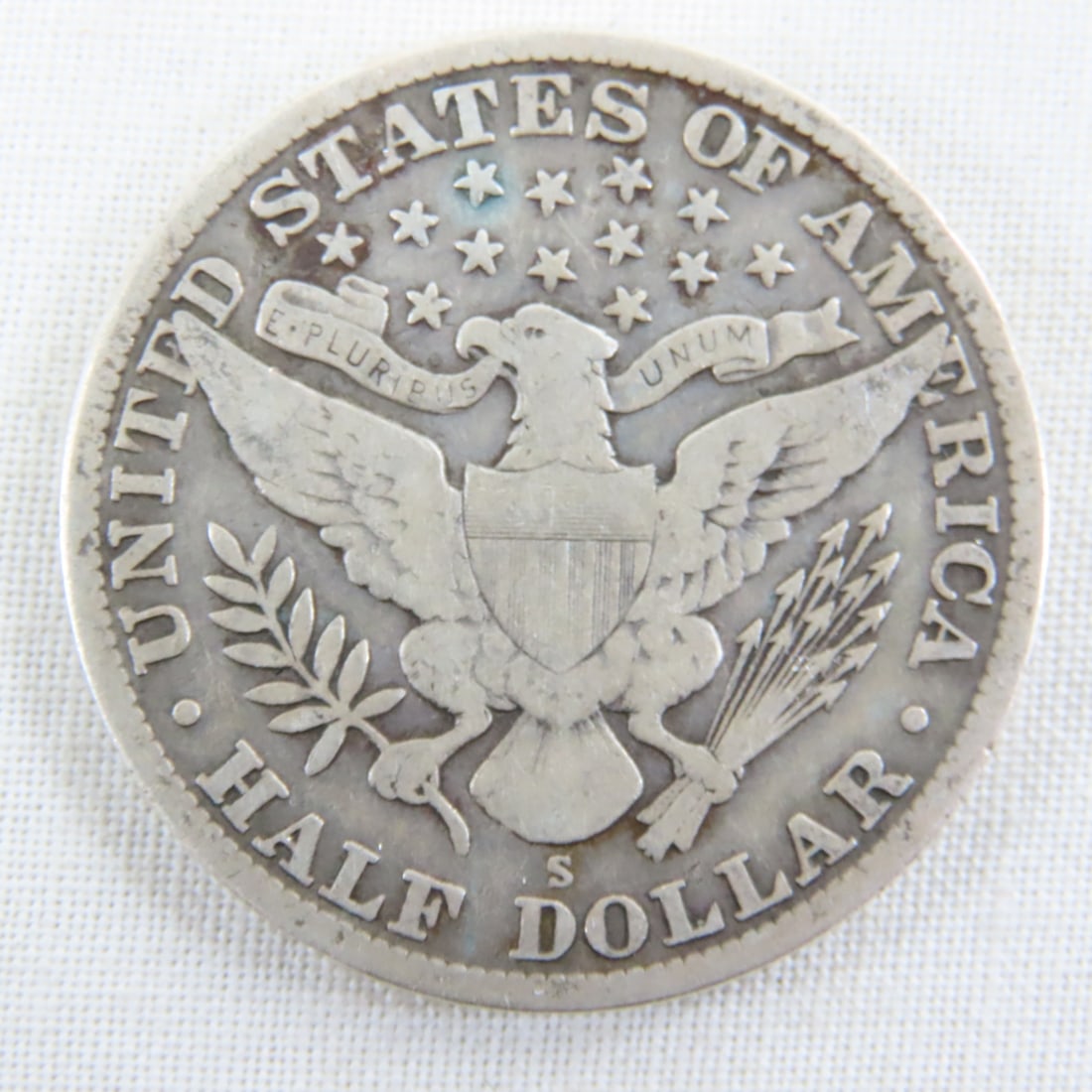 4 Barber Half Dollars 1900, 1907 O, 1908 O, 1913 S - 10