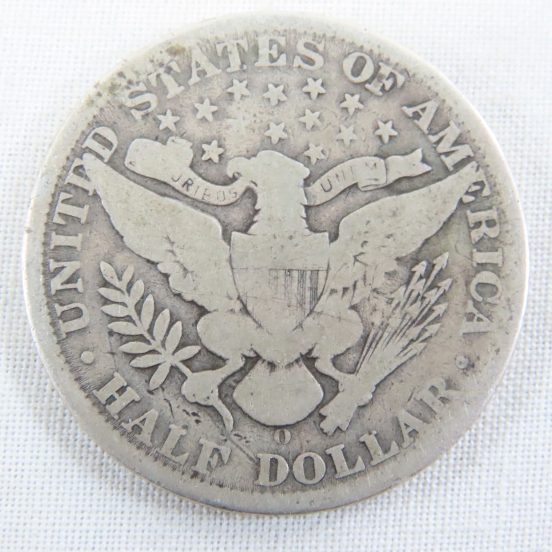 4 Barber Half Dollars 1900, 1907 O, 1908 O, 1913 S - 8