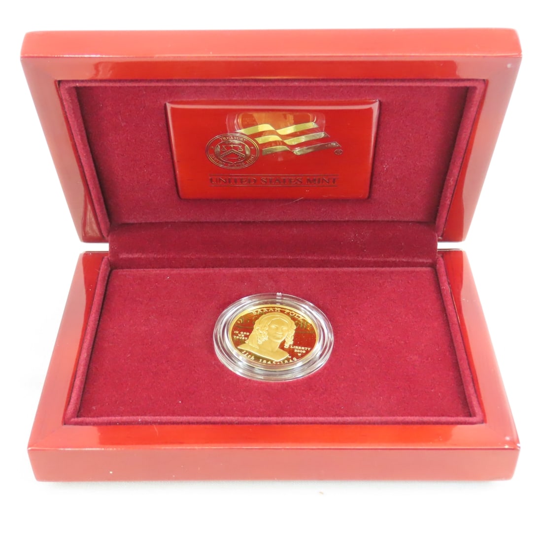 2009 W Sarah Polk 1/2 ozt Gold Proof Coin - 2