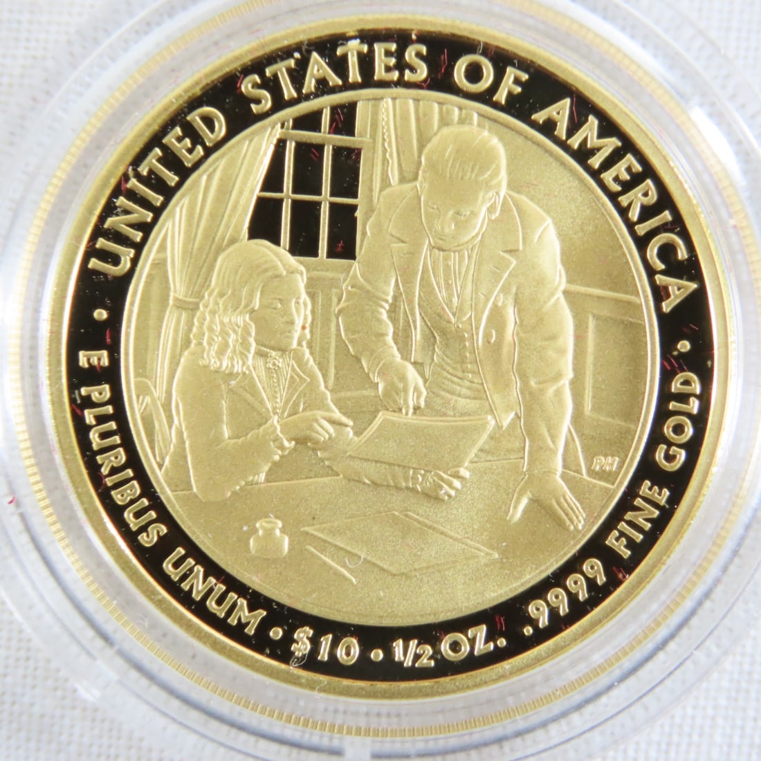 2009 W Sarah Polk 1/2 ozt Gold Proof Coin - 4