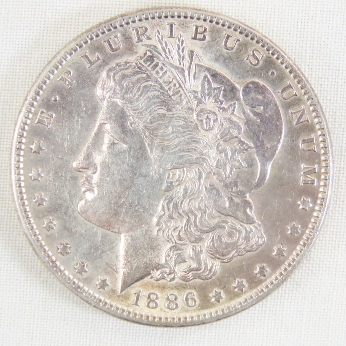 1886 Morgan Silver Dollar (1 of 2)