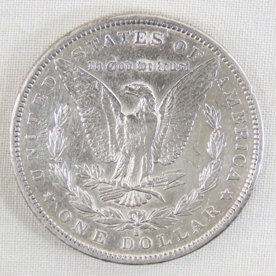 1891 S Morgan Silver Dollar - 2