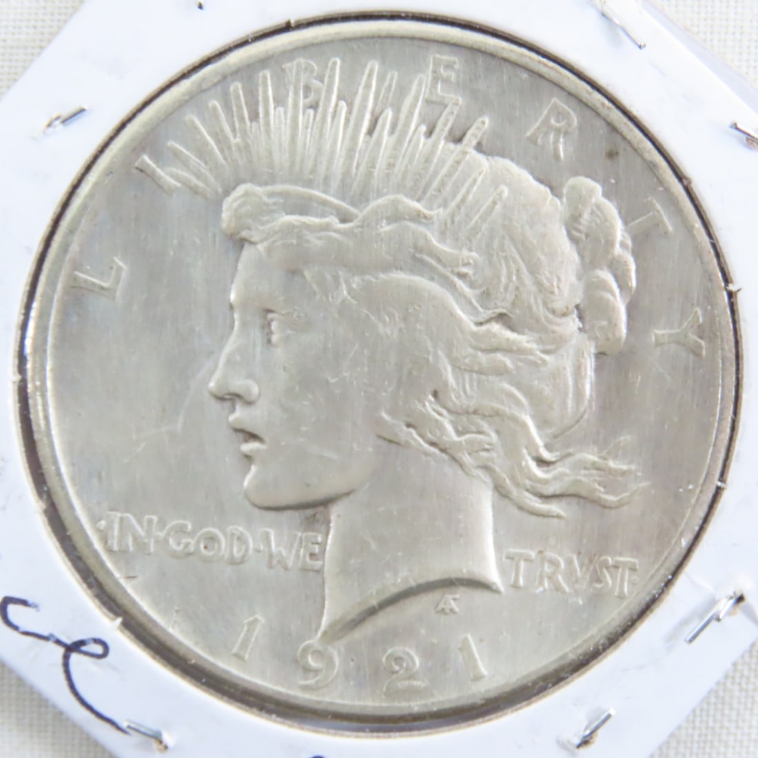 1921 Peace Silver Dollar Key Date - 2