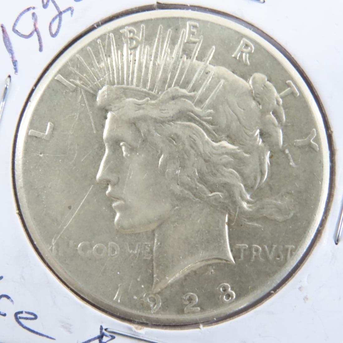 1928 Peace Silver Dollar Key Date - 2