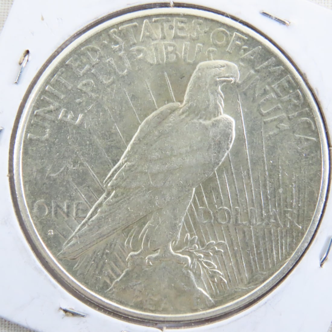 1928 S Peace Silver Dollar - 4